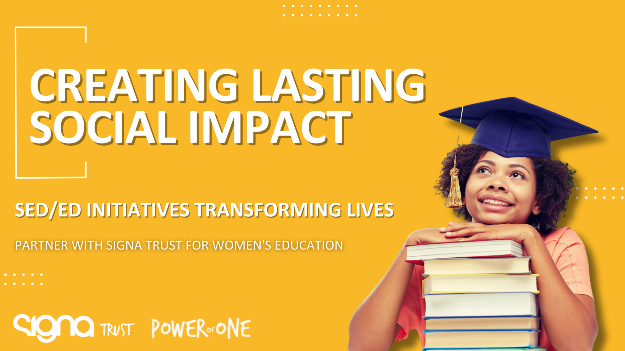Creating Lasting Social Impact: SED/ED Initiatives Transforming Lives ...
